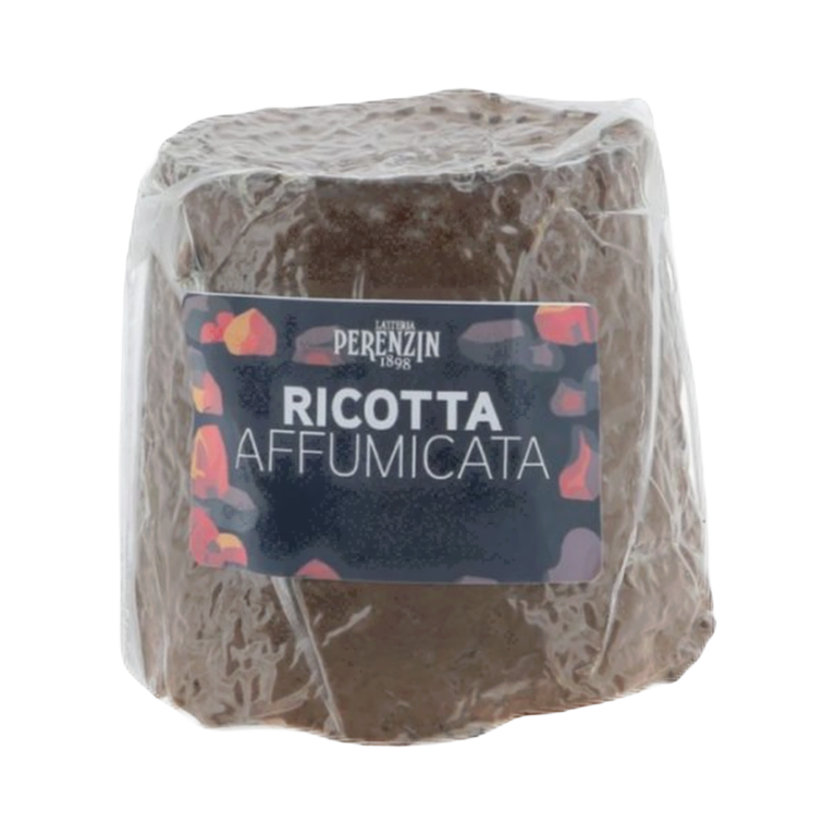 Ricotta affumicata di capra 180 g – Rcotta wędzona na naturalnym drewnie bukowym 180 g