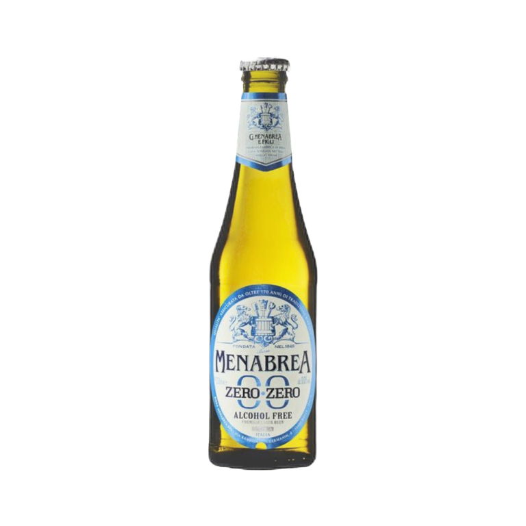 Birra Menabrea ZERO ZERO Alcohol free 330 ml – Piwo bezalkoholowe Menabrea ZERO ZERO 330 ml