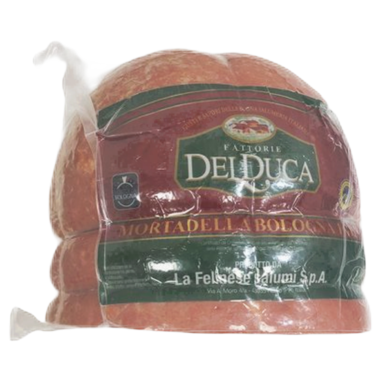 Mortadella Bologna IGP con pistacchi affettata 200 gr – Mortadella Bolońska IGP z pistacjami w plasterkach 200 g