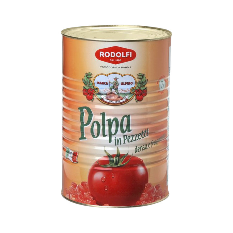 Polpa di pomodoro Alpino 2,5 kg – Miąższ pomidorowy z włoskich pomidorów