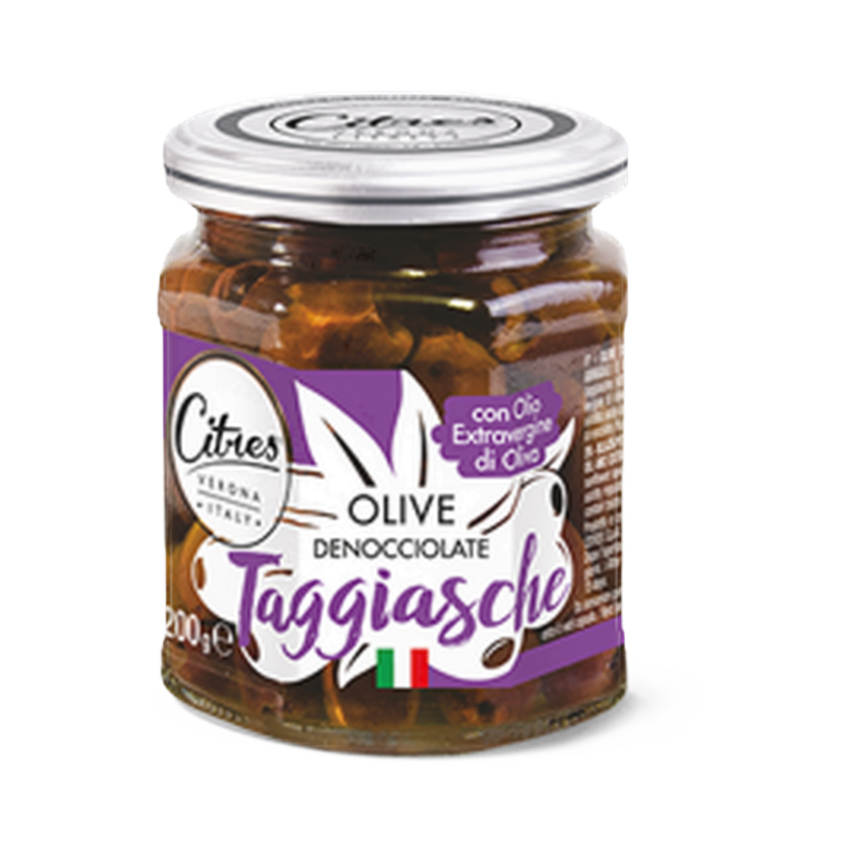 Olive taggiasche denocciolate 200 gr – Oliwki taggiasche bez pestki 200 g