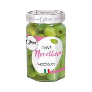 Olive Nocellara Snocciolate 290 g – Sycylijskie zielone oliwki Nocellara bez pestek 290 g