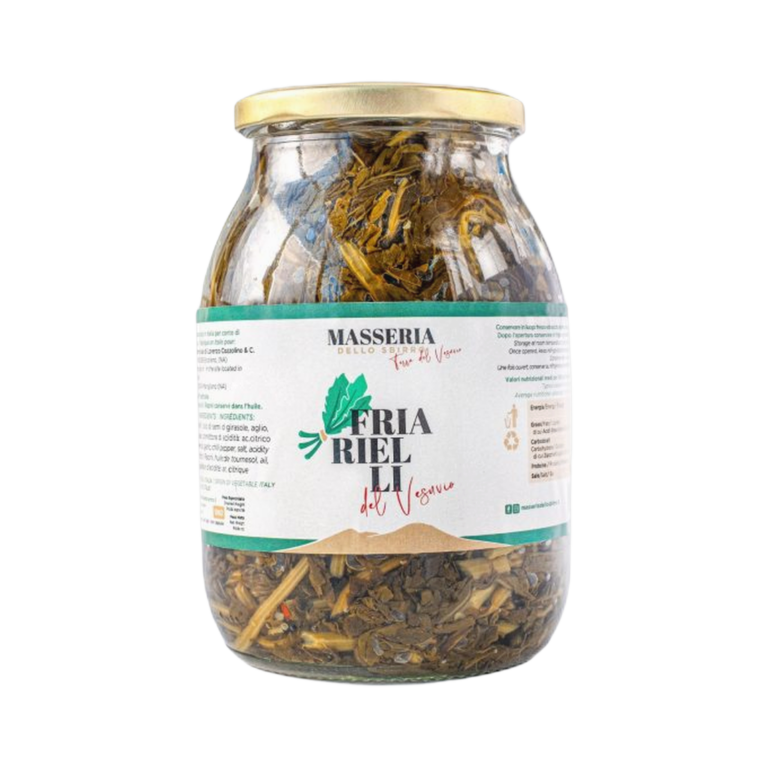 Friarielli del Vesuvio 960 gr – Brokuły neapolitańskie spod Wezuwiusza 960 g