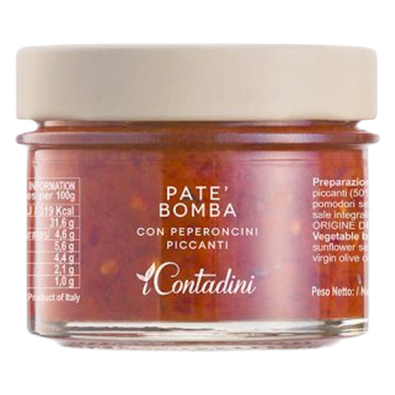 Pate Bomba 100g – Pasta z ostrych papryczek 100 g