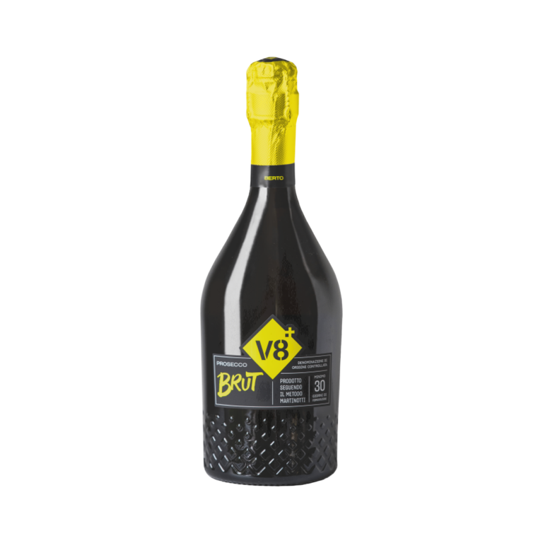 Wino musujące wytrawne V8 + CUVEE SIOR BERTO BRUT DOC – Prosecco w najwytrawniejszym wydaniu BRUT DOC 0,75 l