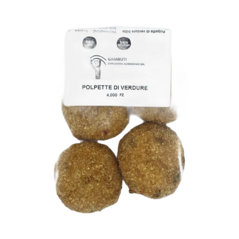 Gambuti Polpette verdure – Pulpeciki z nadzieniem warzywnym 4 sztuki