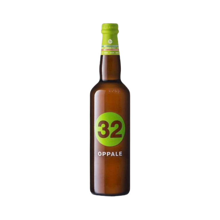 Birra OPPALE Chiara molto luppolata 500 ml – Włoskie jasne piwo typu Multi Hop o wysokim stopniu fermentacji 500 ml