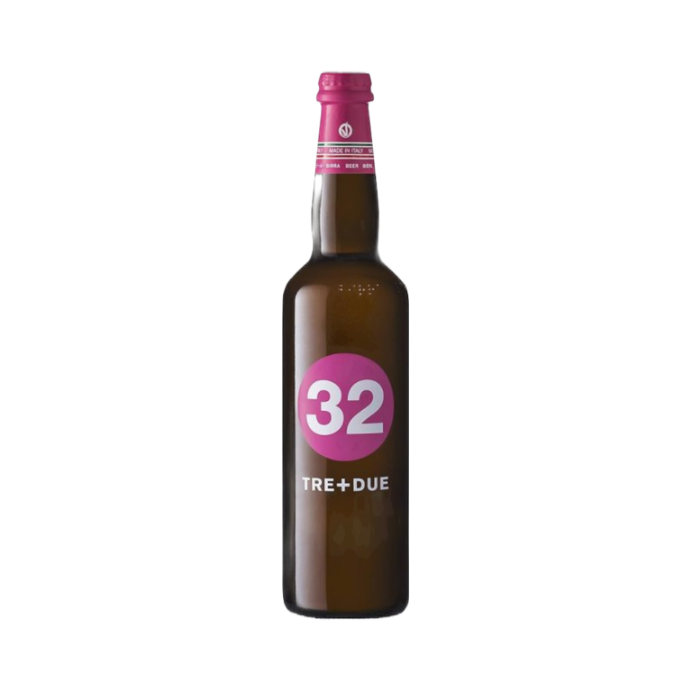Birra TRE+DUE Chiara leggera 500 ml – Włoskie piwo jasne niefiltrowane 500 ml