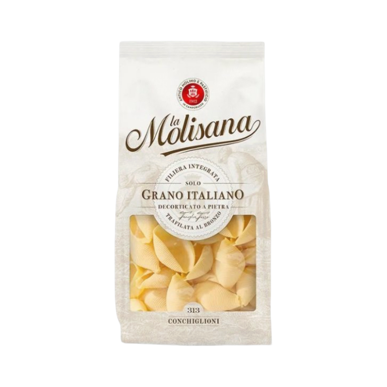 Conchiglioni La Molisana 0,5 kg – Makaron o kształcie dużych prążkowanych muszli 0,5 kg