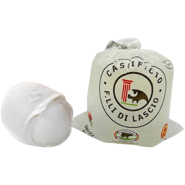 Mozzarella di Bufala in Palla DOP reg. Campania – Mozzarella z mleka bawolego z regionu Kampania. TOP JAKOŚĆ! KARTON 1 kg: 4 opak x 250 g