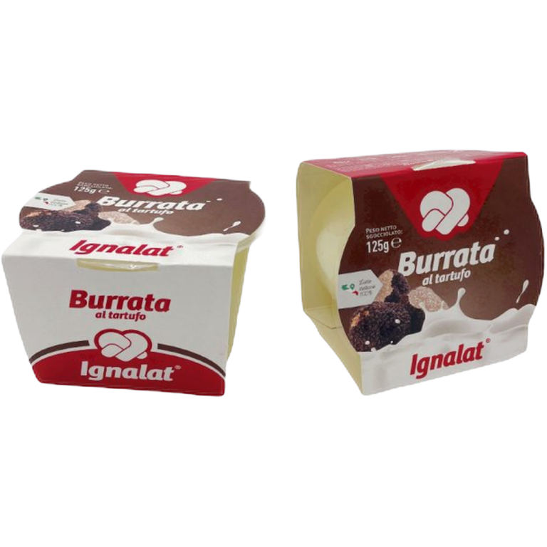 Burratina al tartufo Ignalat 125 gr – Burrata z truflą z regionu Apulia 125 g