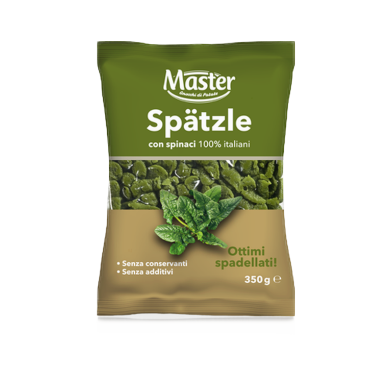 Gnocchi di patate freschi Master 350 g – Świeże ziemniaczane kluseczki szpinakowe