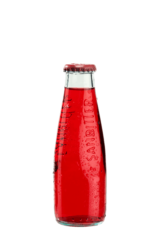 Sanbitter Rosso 100 ml – Aperitif bezalkoholowy w buteleczce szklanej 100 ml