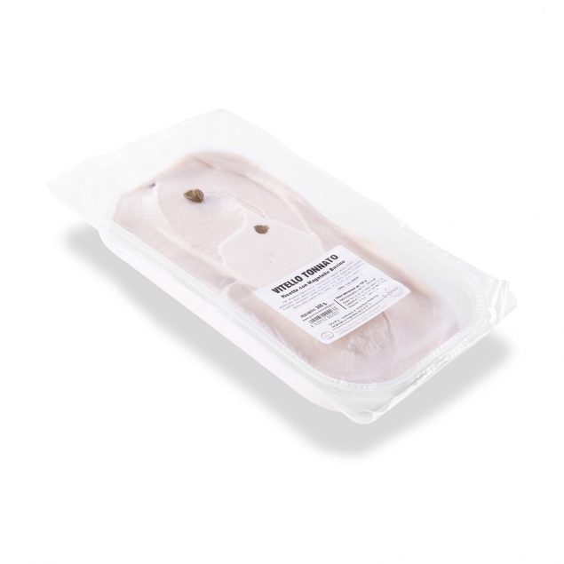 Vitello Tonnato 300gr Gambuti – Cielęcina w sosie tuńczykowym z kaparami