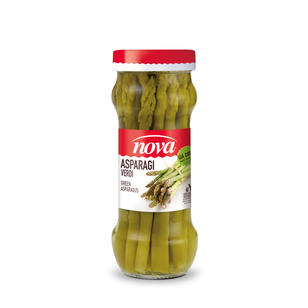 Asparagi verdi Nova 330 g – Zielone gotowane szparagi