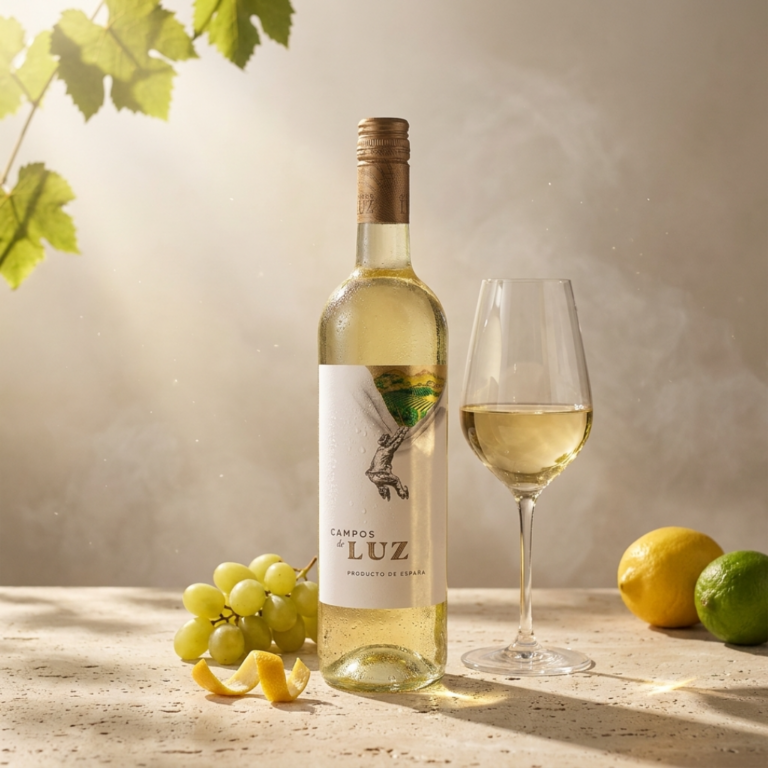 Wino białe wytrawne Campos de Luz Blanco