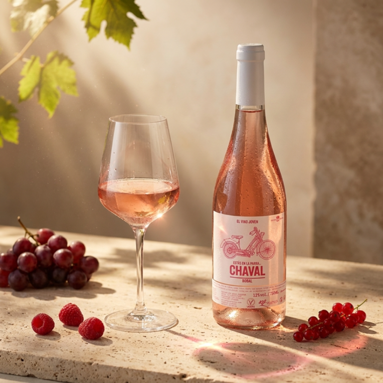Wino różowe wytrawne Bodegas Nodus Chaval Rosado