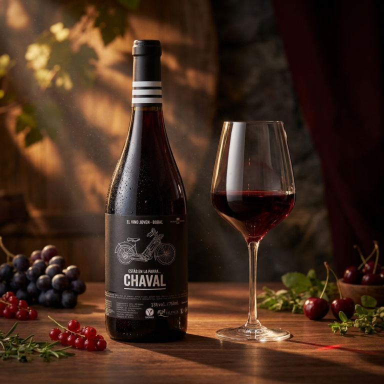Wino czerwone wytrawne Bodegas Nodus Chaval Tinto