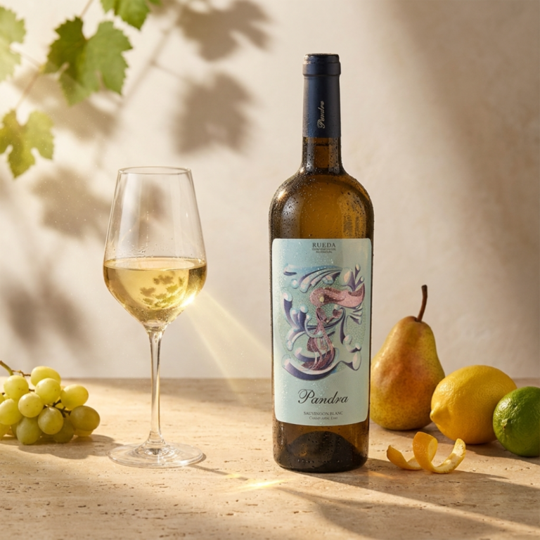 Wino białe wytrawne Bodegas Pandora Pandra Sauvignon Blanc / Verdejo