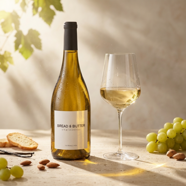 Wino białe wytrawne Bread & Butter Chardonnay