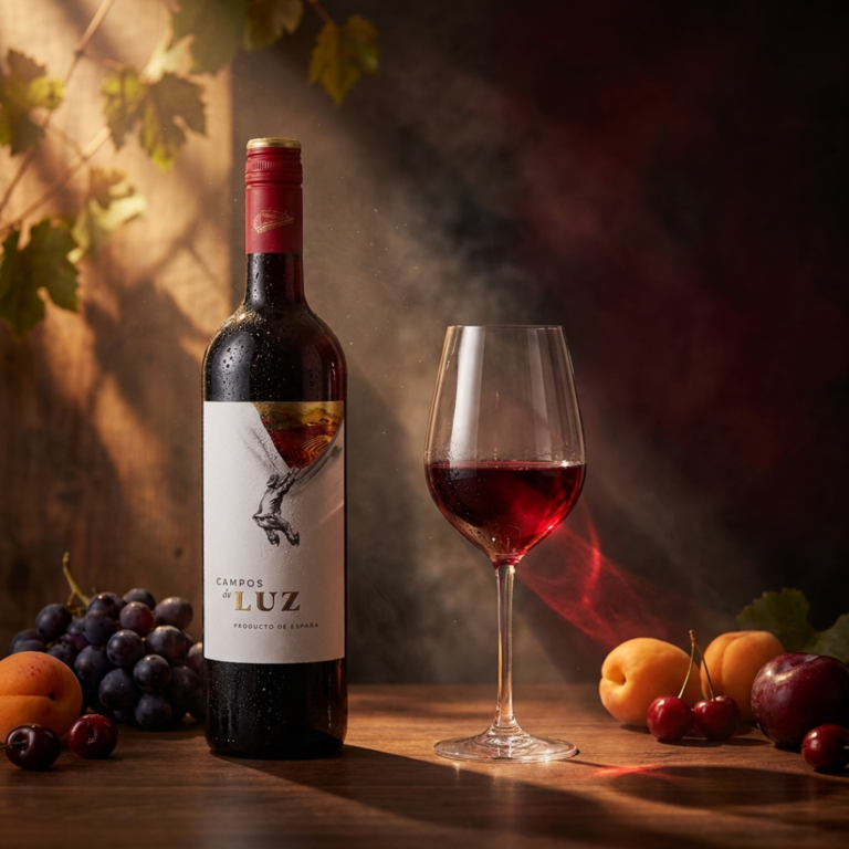 Wino czerwone wytrawne Campos de Luz Tinto