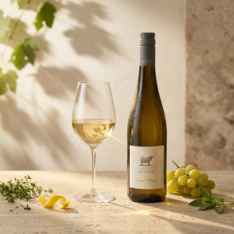 Wino białe wytrawne Landhaus Mayer Grüner Veltliner