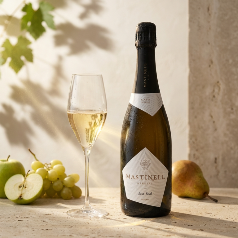 Wino musujące wytrawne Mastinell Brut Real Cava Gran Reserva