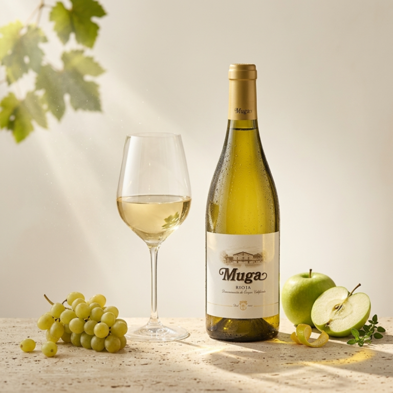 Wino białe wytrawne Muga Blanco