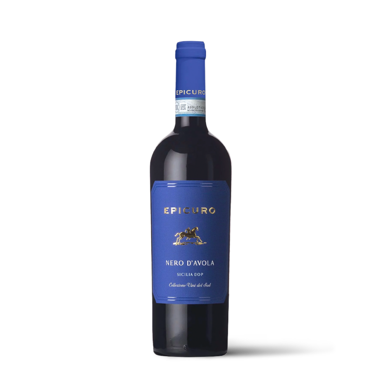 Wino czerwone półwytrawne Epicuro Nero d'Avola