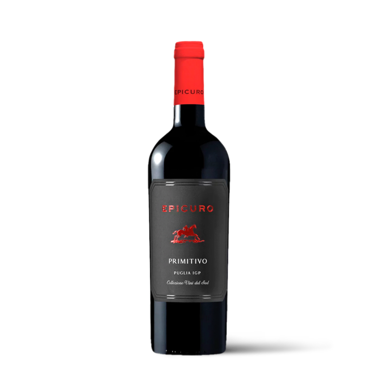 Wino czerwone wytrawne Epicuro Primitivo di Puglia