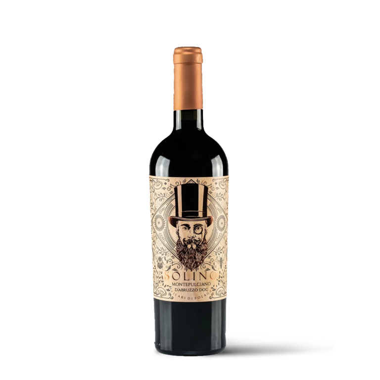 Wino czerwone półwytrawne Solino Montepulciano d’Abruzzo