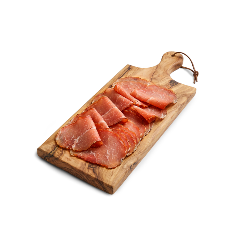 Fiocco Sauris – delikatna szynka wieprzowa w plastrach 200 g