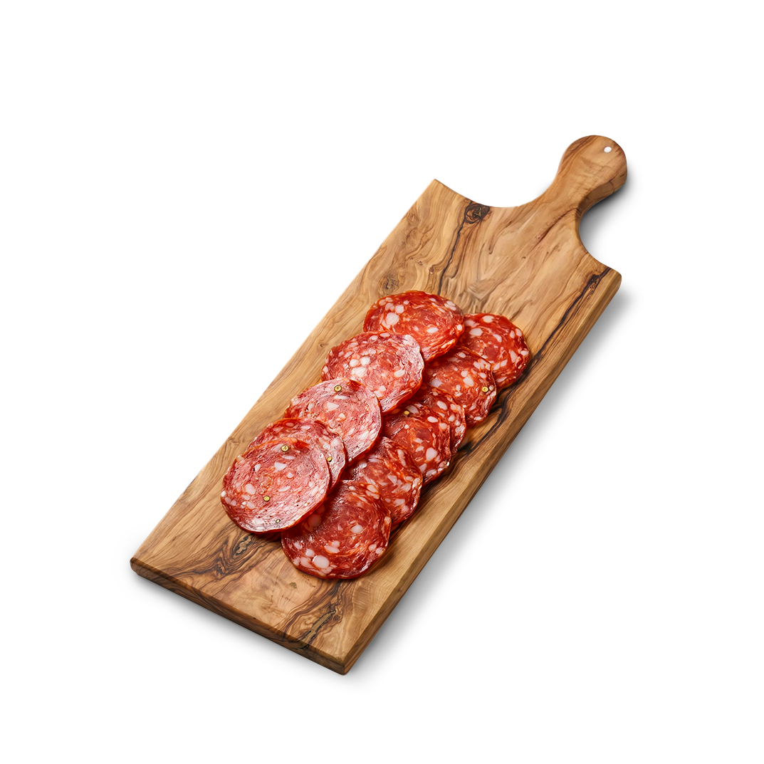 Salame Napoli – łagodne włoskie salami w plastrach 200 g