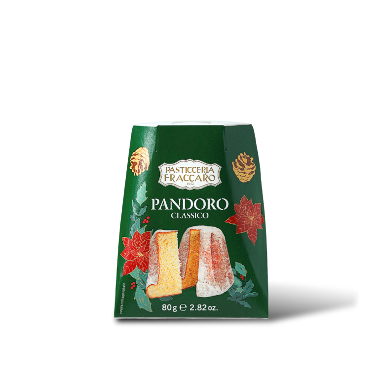 Mini Pandoro Fraccaro – klasyczna włoska babka waniliowa 80 g