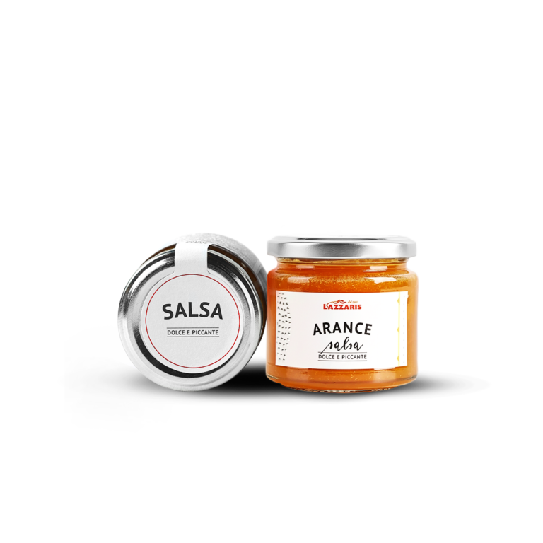 Salsa di Arance Lazzaris – słodko-pikantna salsa z pomarańczy 120 g