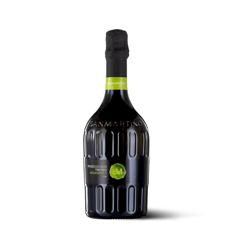 Wino białe musujące półsłodkie San Martino Prosecco Millesimato Dry