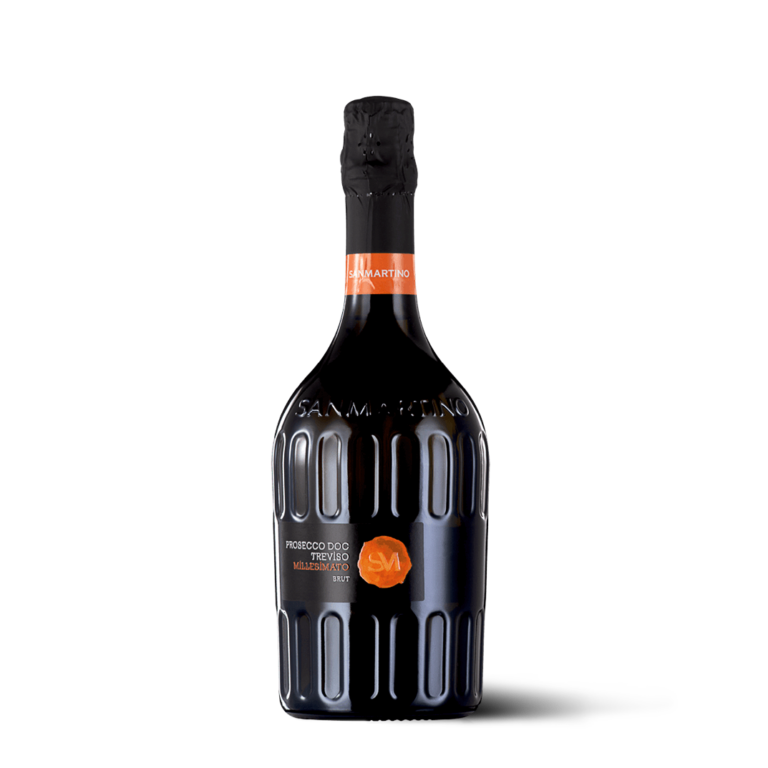 Wino białe musujące wytrawne San Martino Prosecco Millesimato Brut