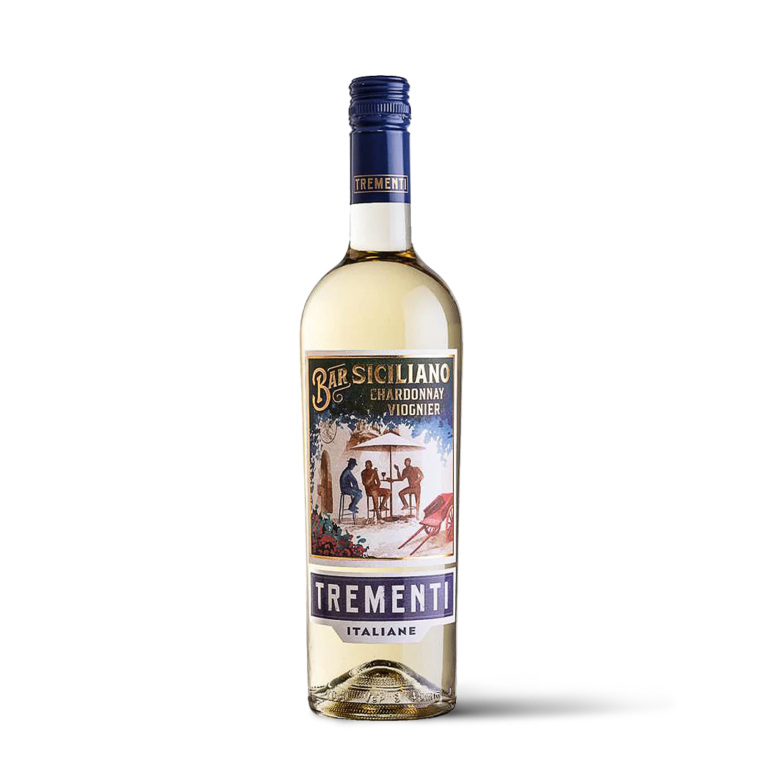 Wino białe wytrawne Trementi Bar Siciliano Chardonnay Viognier