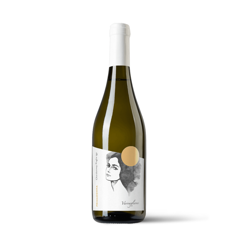Wino białe wytrawne Varvaglione Primadonna Chardonnay