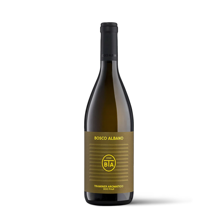 Wino białe wytrawne Bosco Albano Traminer Aromatico