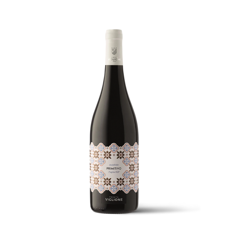 Wino czerwone wytrawne Viglione Maioliche Primitivo Organic