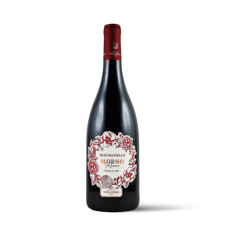 Wino czerwone wytrawne Viglione Morso Rosso Susumaniello