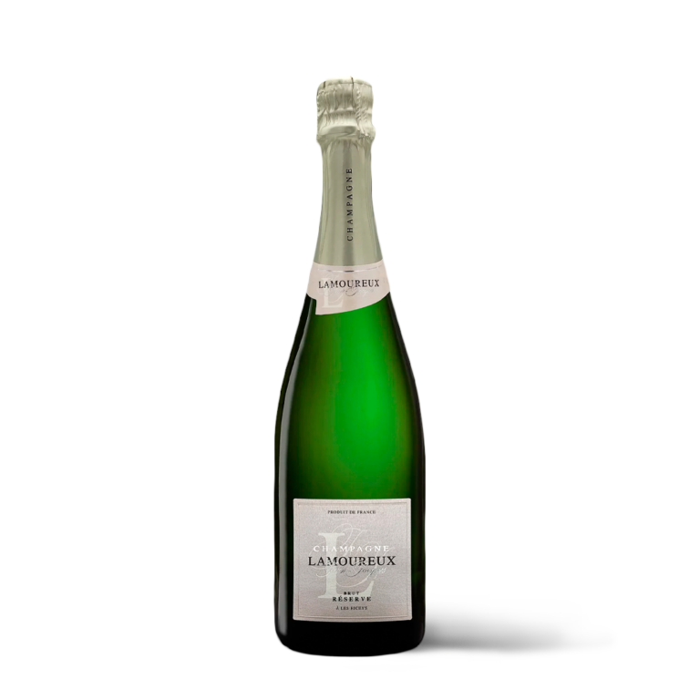 Wino białe musujące wytrawne Champagne Lamoureux Brut Resèrve