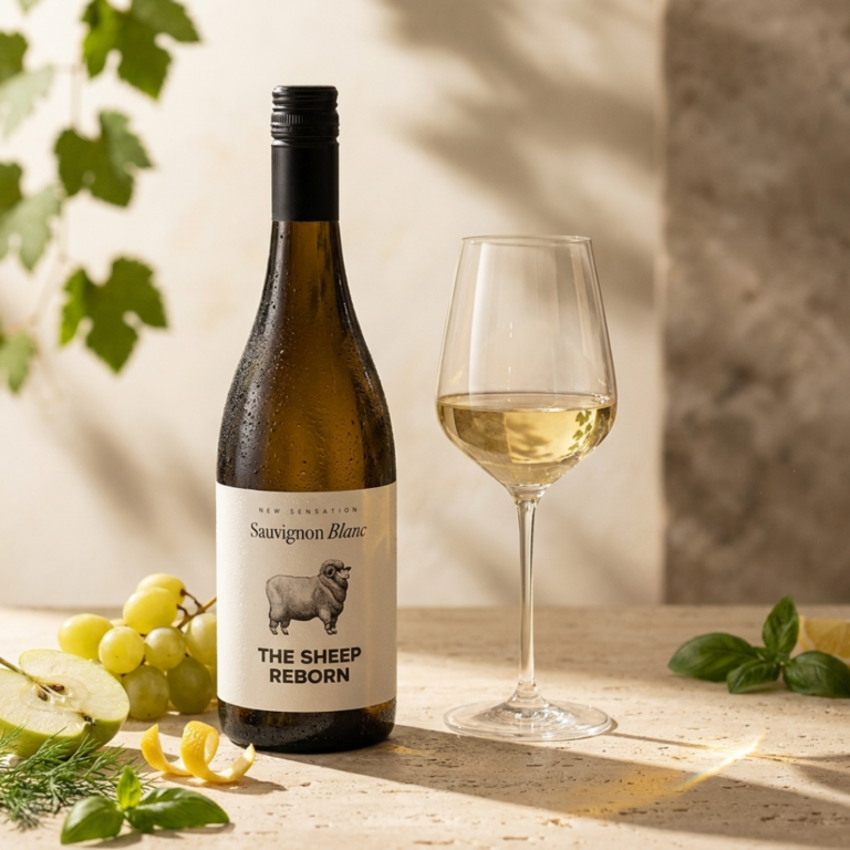 Wino białe wytrawne The Sheep Reborn Sauvignon Blanc
