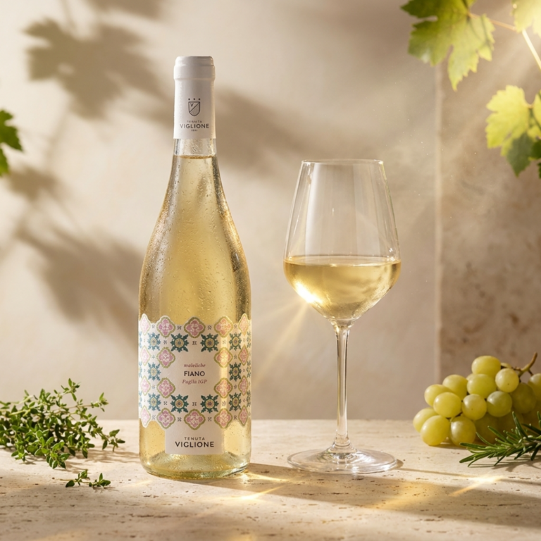 Wino białe wytrawne Viglione Maioliche Fiano Organic