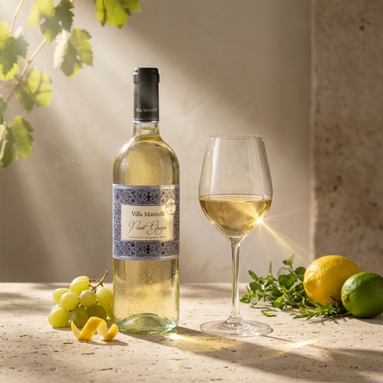 Wino białe wytrawne Villa Mattielli Pinot Grigio